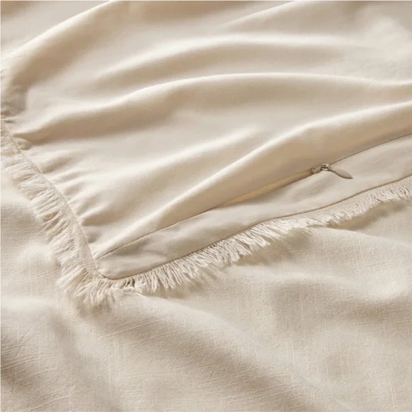 Elegant Cream Bedding Set - Picture 4 of 12